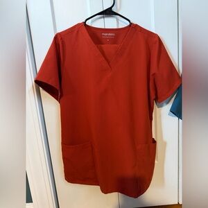 Mandala Scrubs Rust Scrub Set